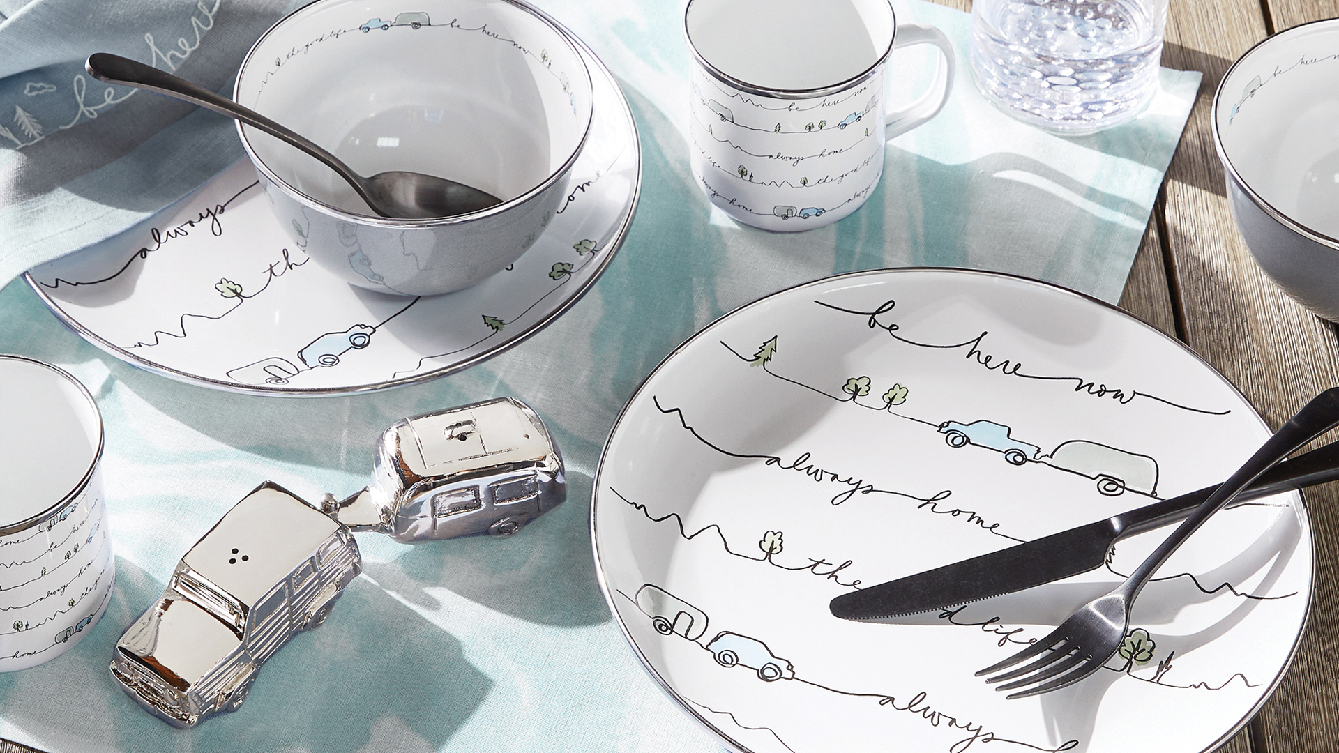 airstream-and-pottery-barn-plates-and-silverware