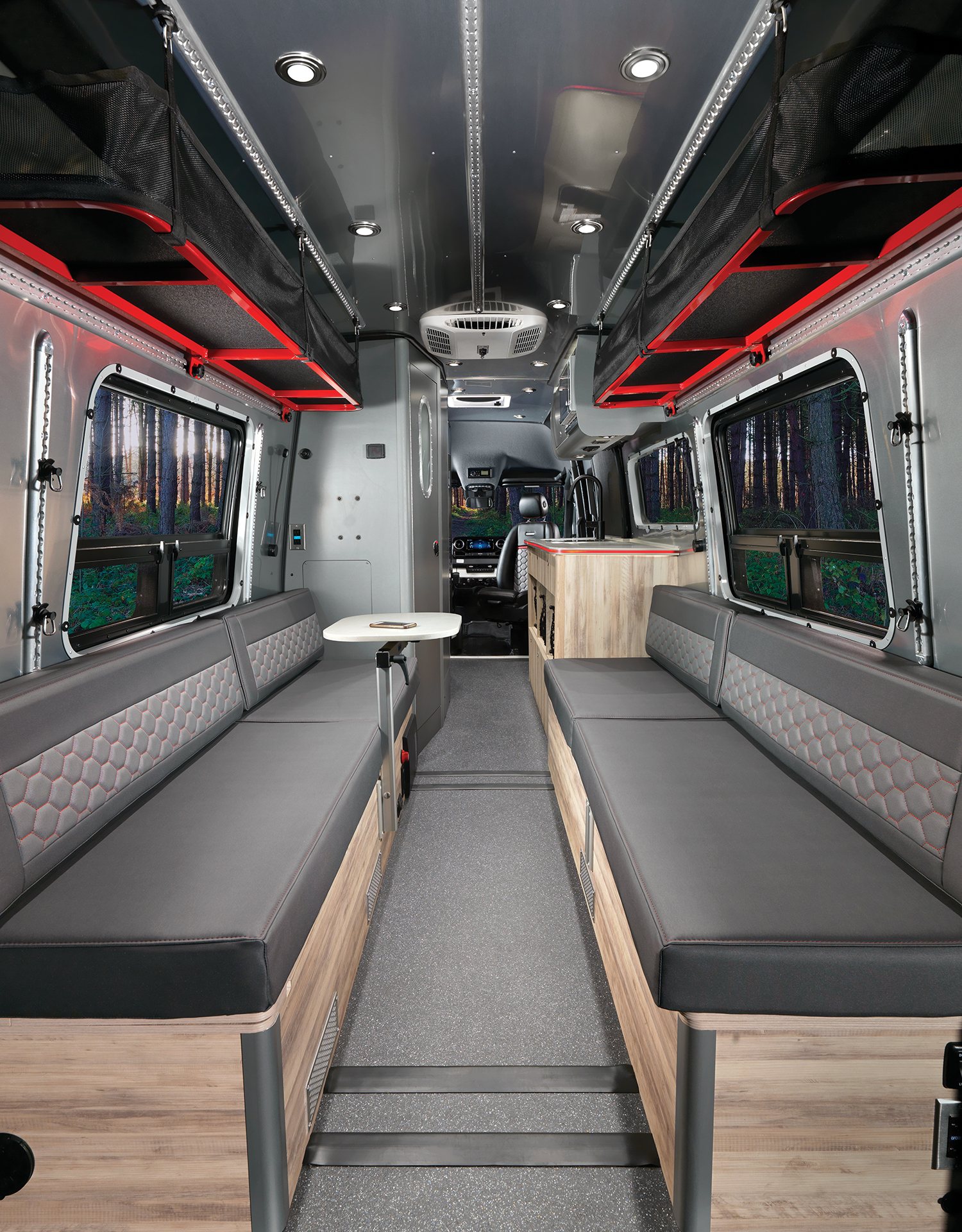 Airstream-Interstate-24X-Interior-Back-to-Front-with-Table-up