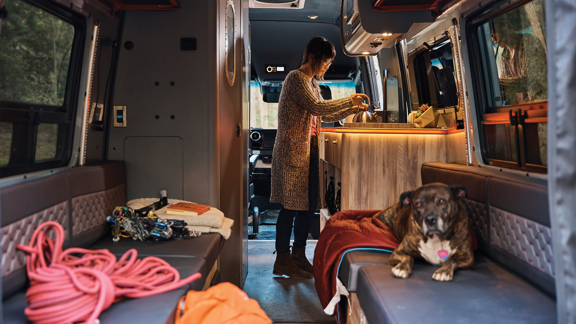 Airstream-Interstate-24X-Looking-through-Rear-Doors