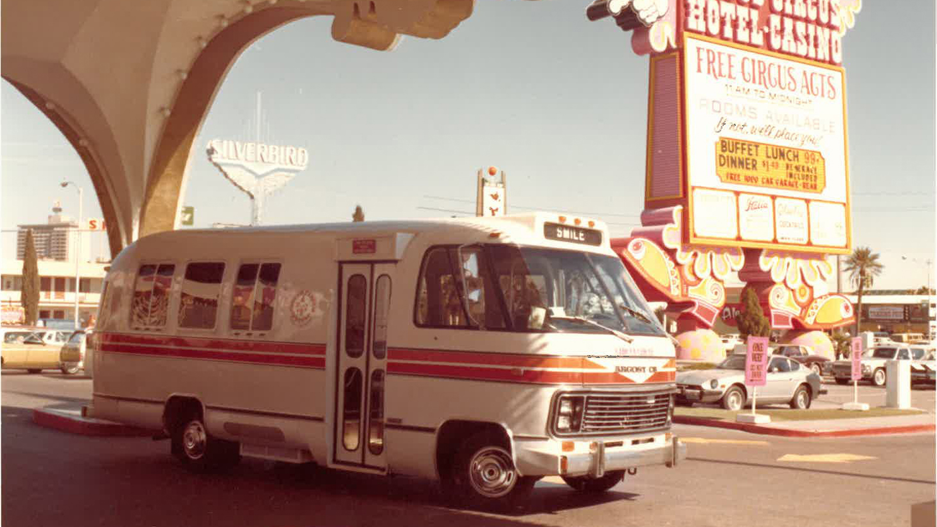 Airstream Argosy at a circus