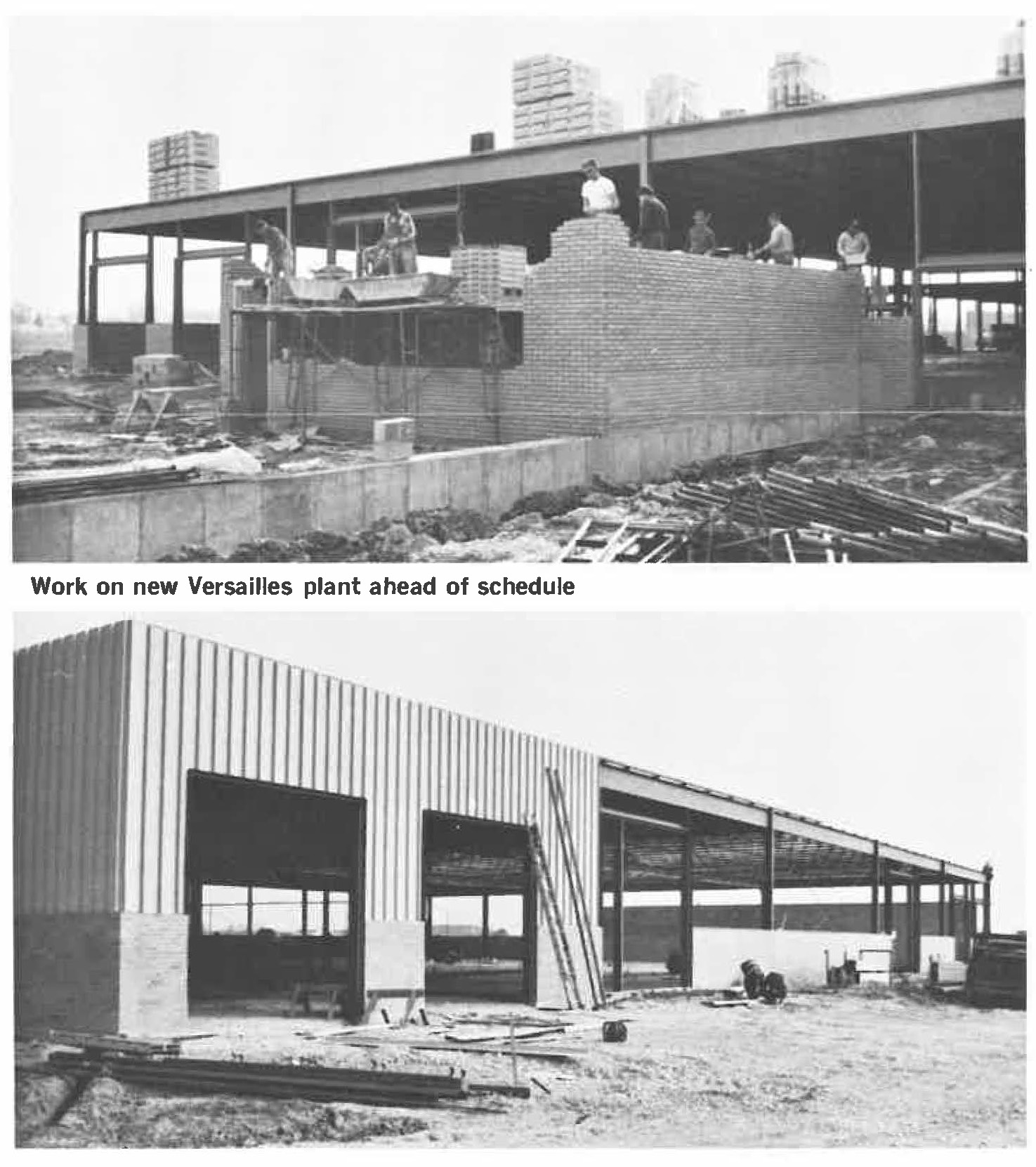 Versailles Plant Construction