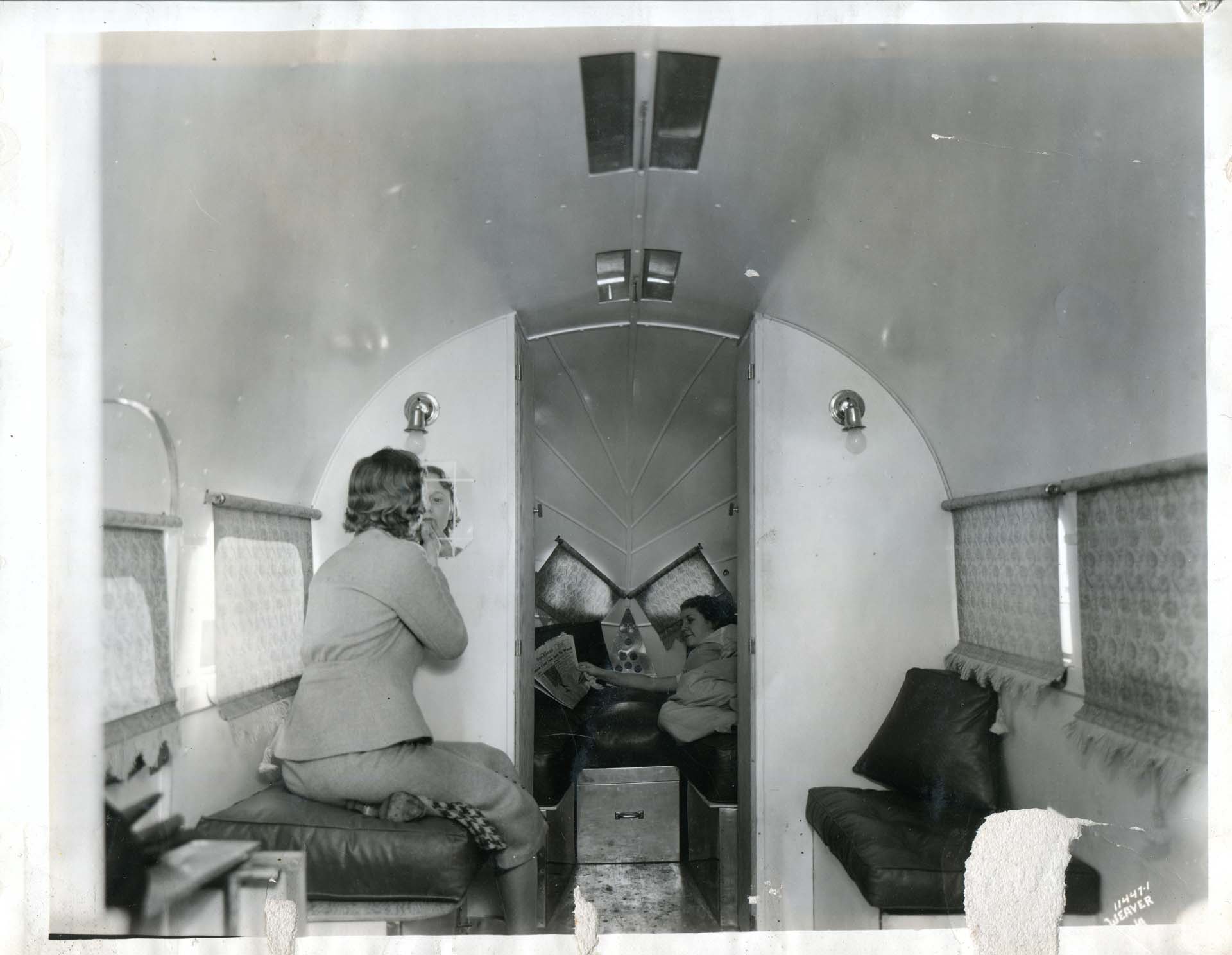 1936 Clipper Interior Rear