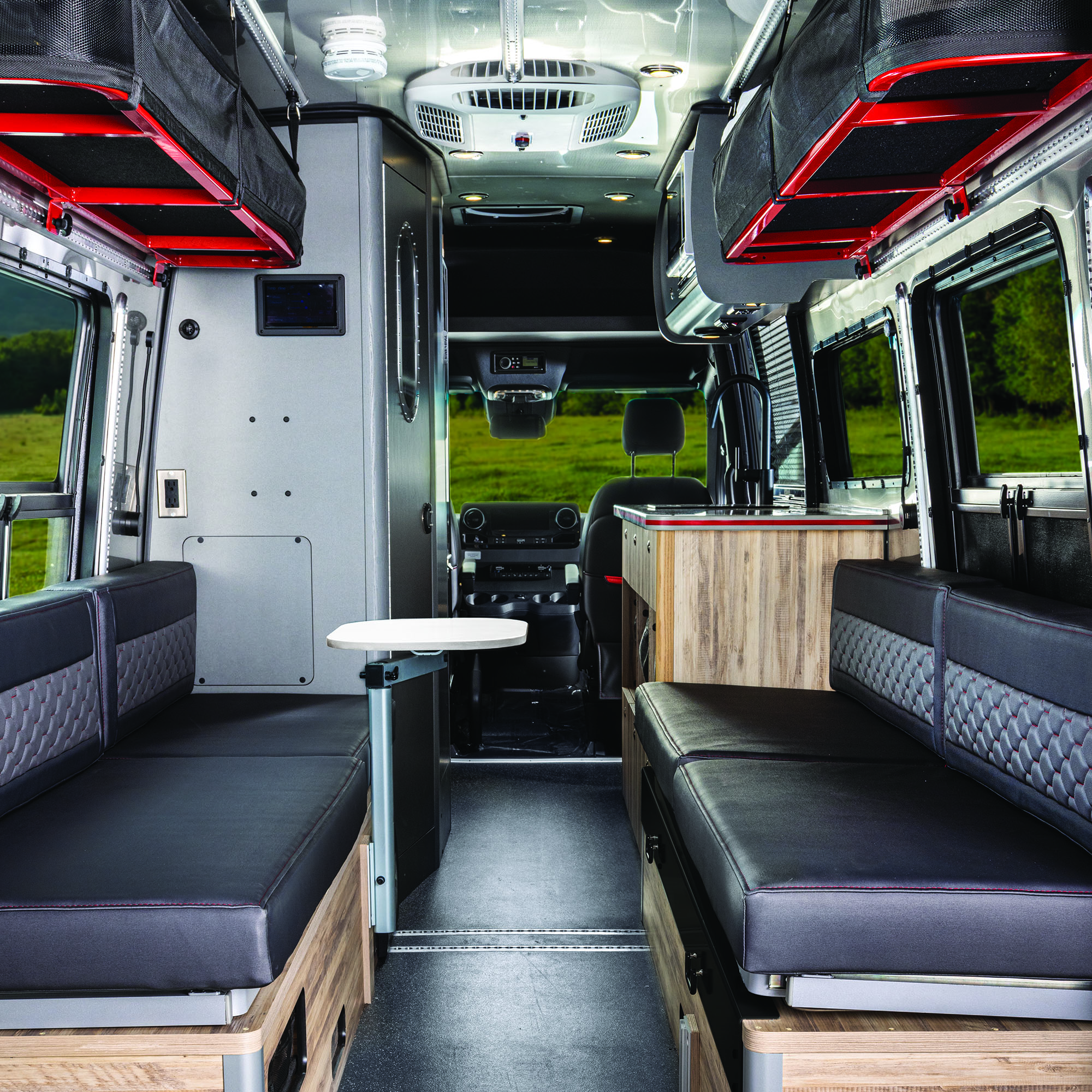 Airstream Interstate 24X Back to Front View