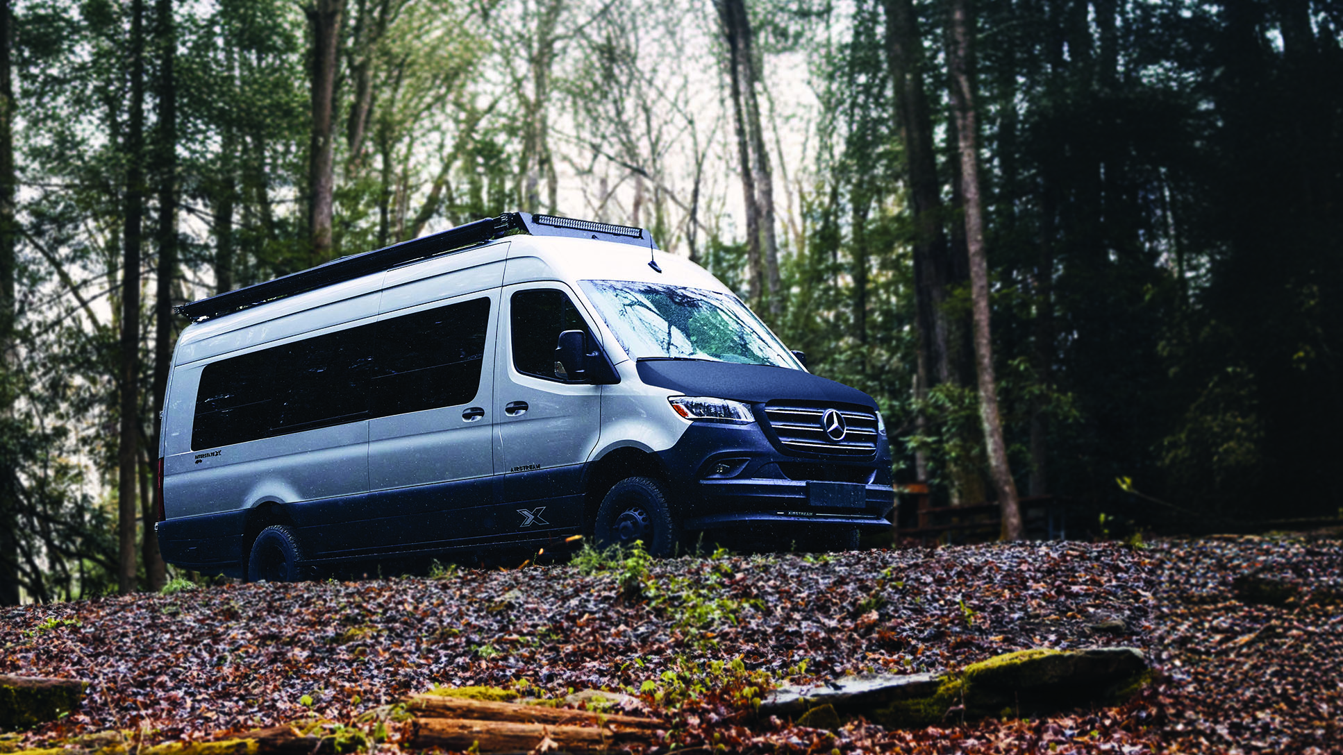 Airstream Interstate 24X in the Woods