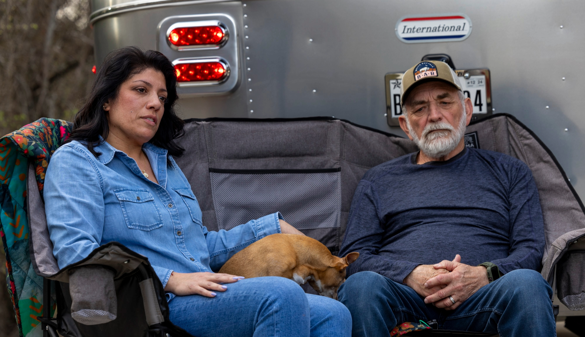 Janie and Mac Garcia Airstream International Travel Trailer