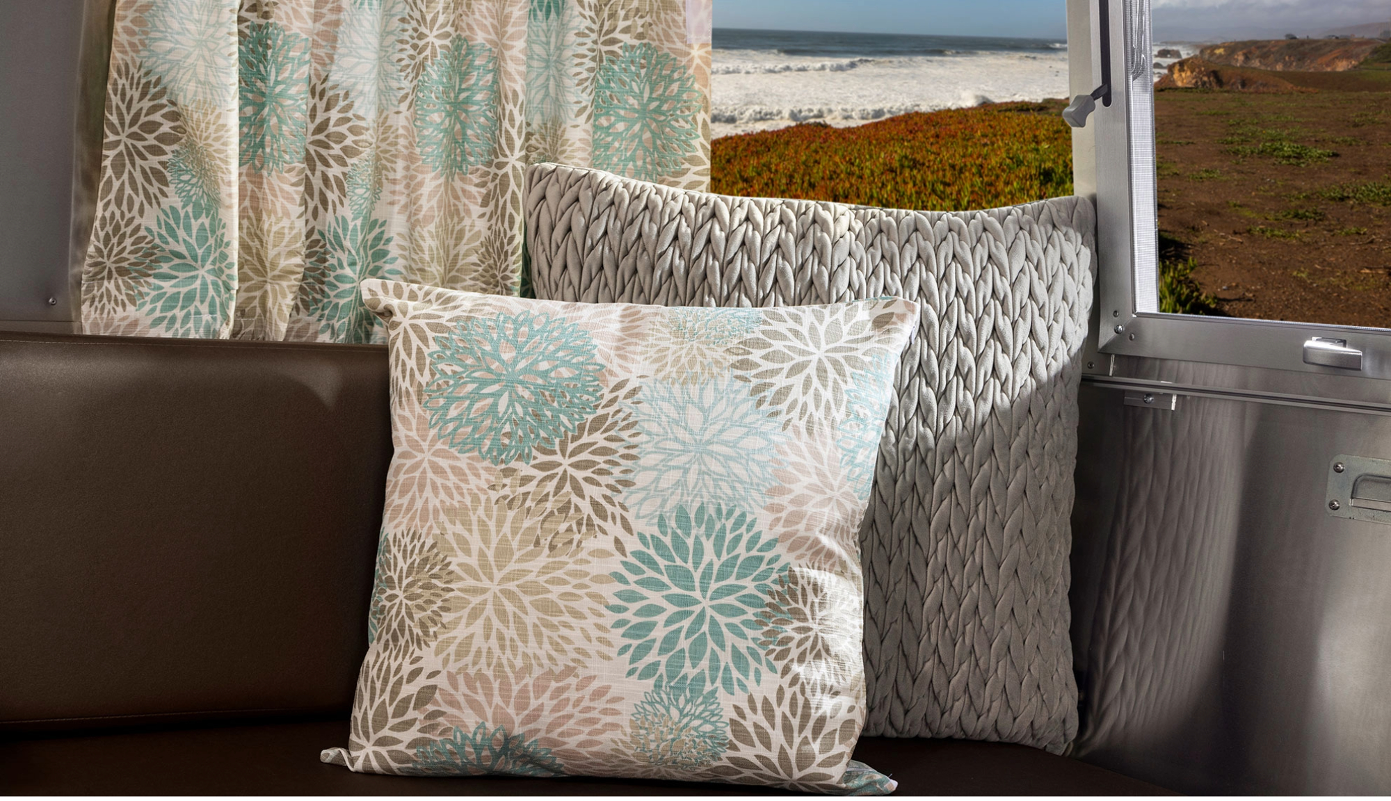 Airstream Supply Company decorative pillows 