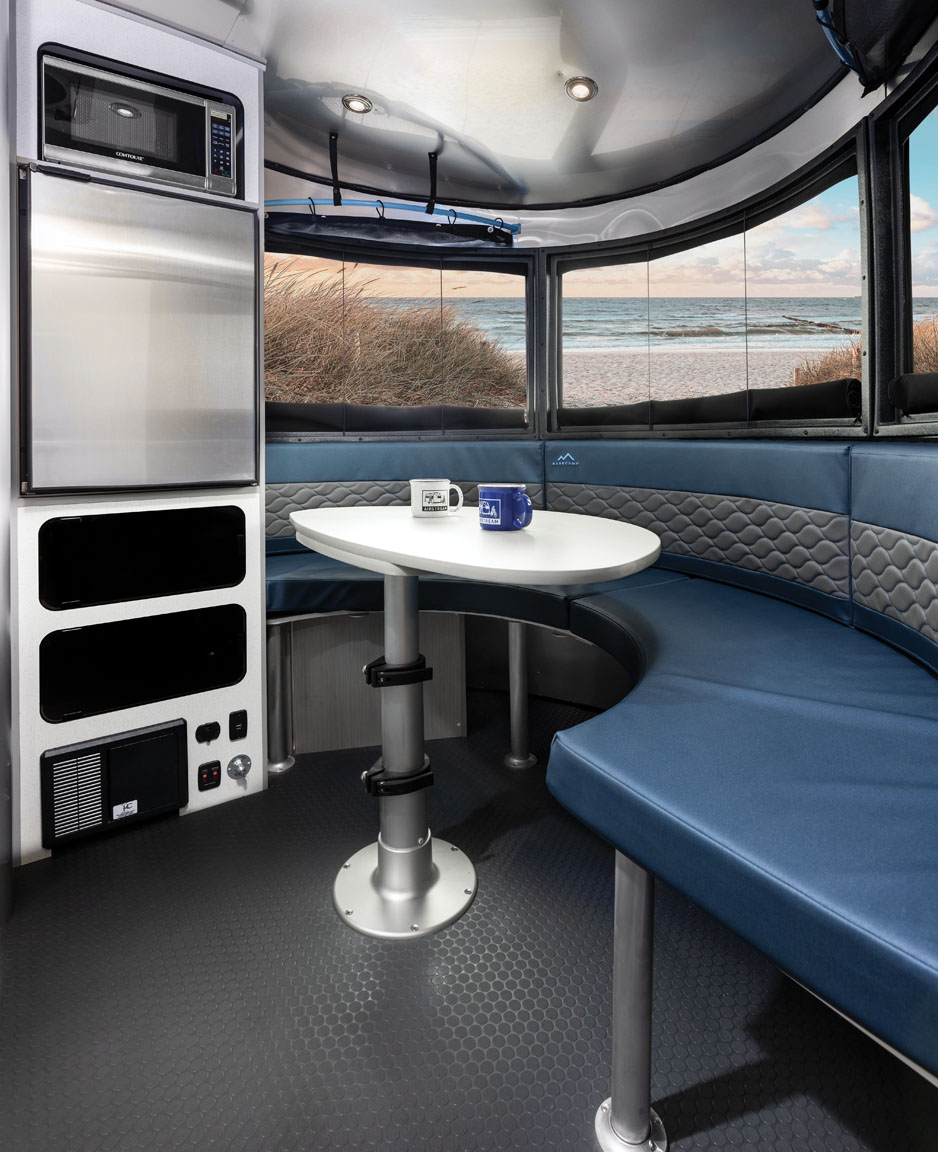 2024 Basecamp Alpine Lake Dinette Table Up