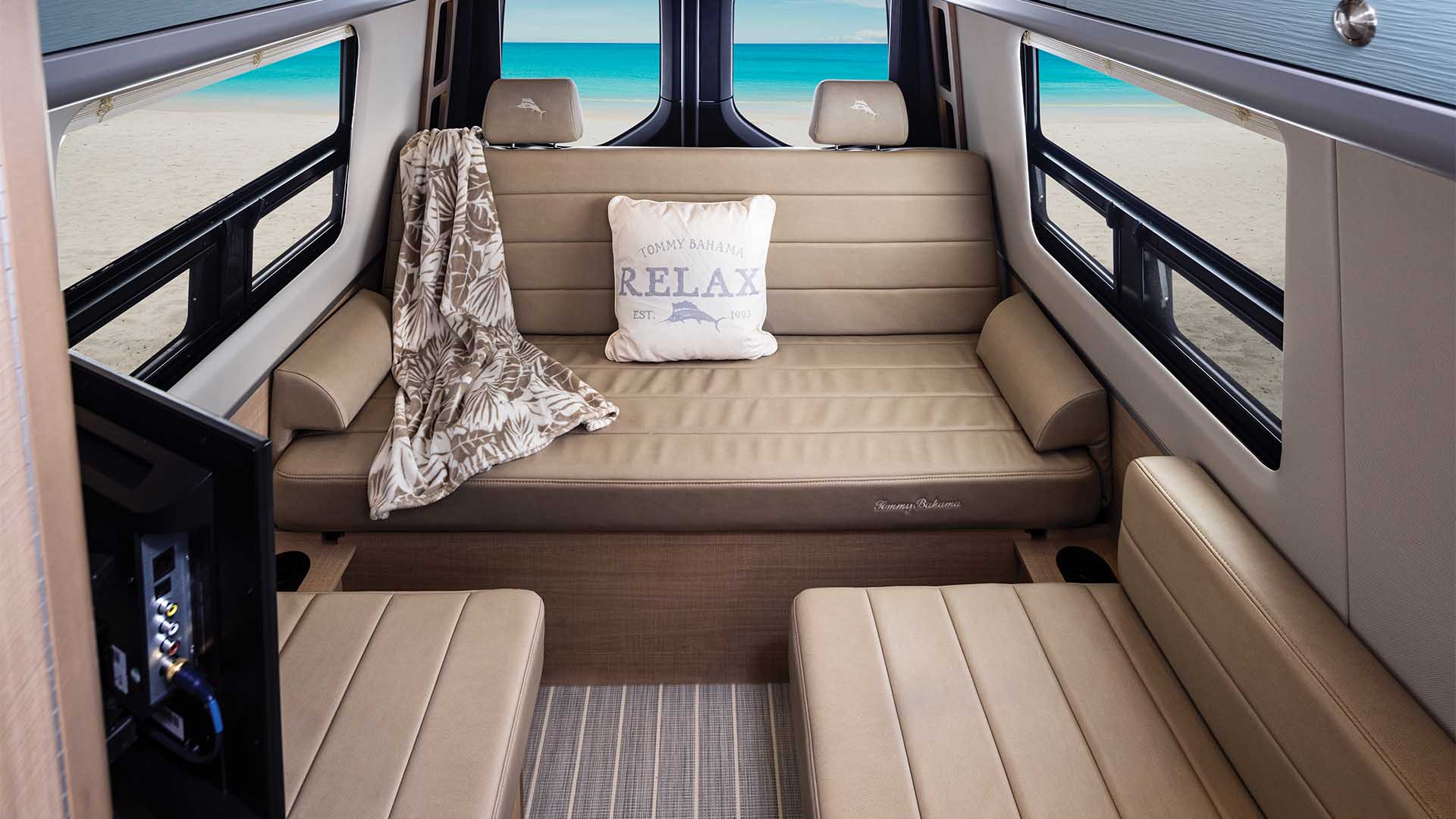 Tommy Bahama Airstream 24GL Rear Lounge