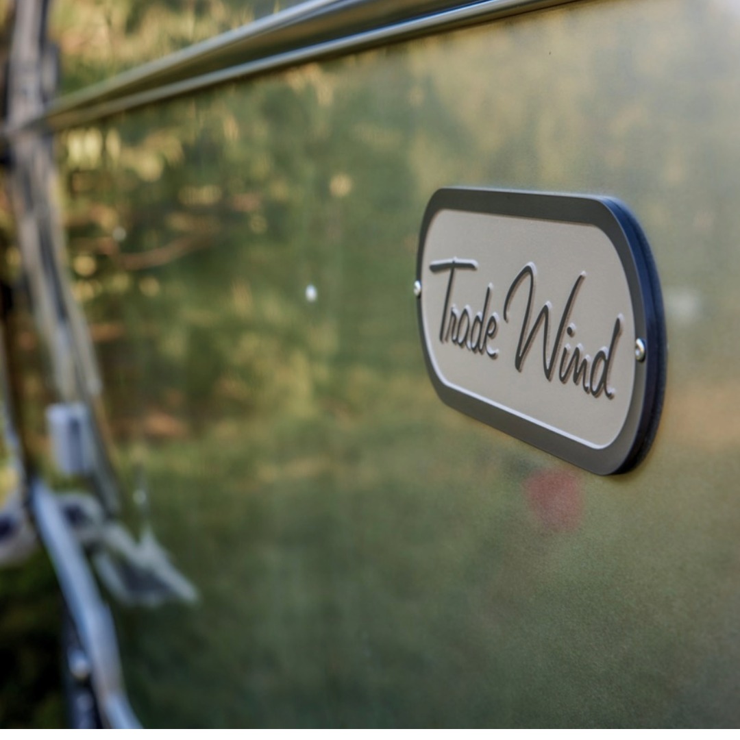 Airstream Trade Wind Travel Trailer Badge