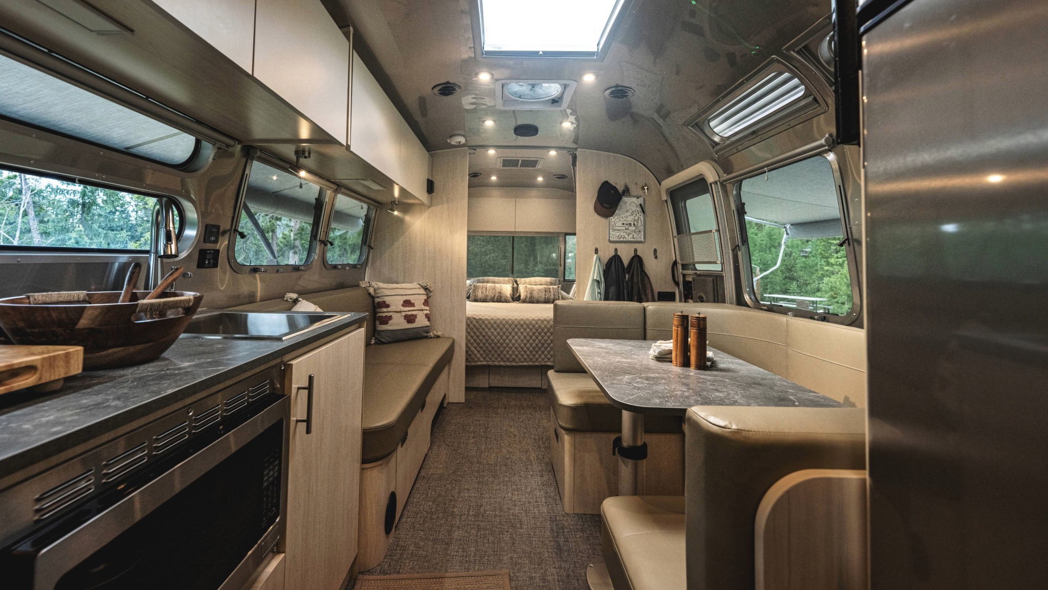 Interior Image of Airstream's Flying Cloud Travel Trailer 2025