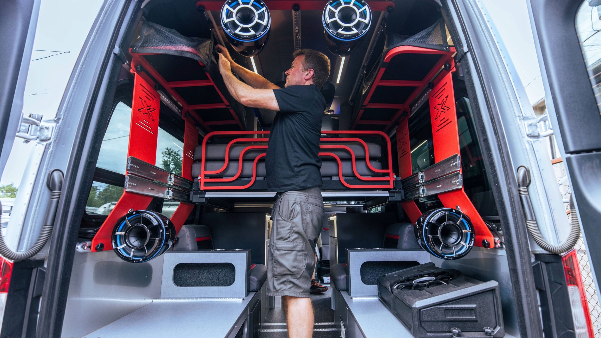Interior image of the Airstream Touring Coach Interstate 19X Outland Edition