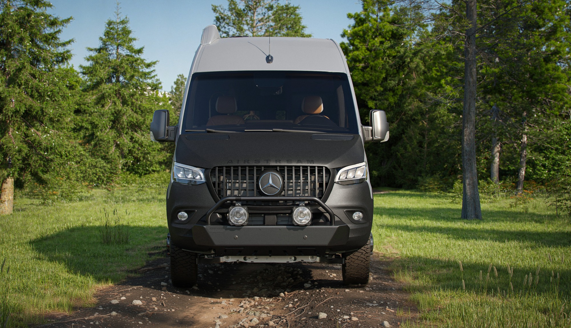 Airstream Interstate 24GTX Touring Coach front exterior view