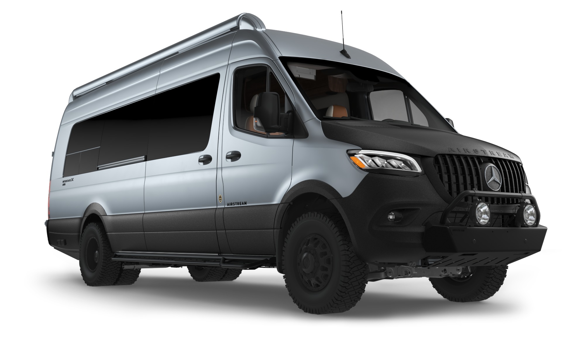 Airstream Hightech Silver Interstate 24GLX Exterior Curbside image