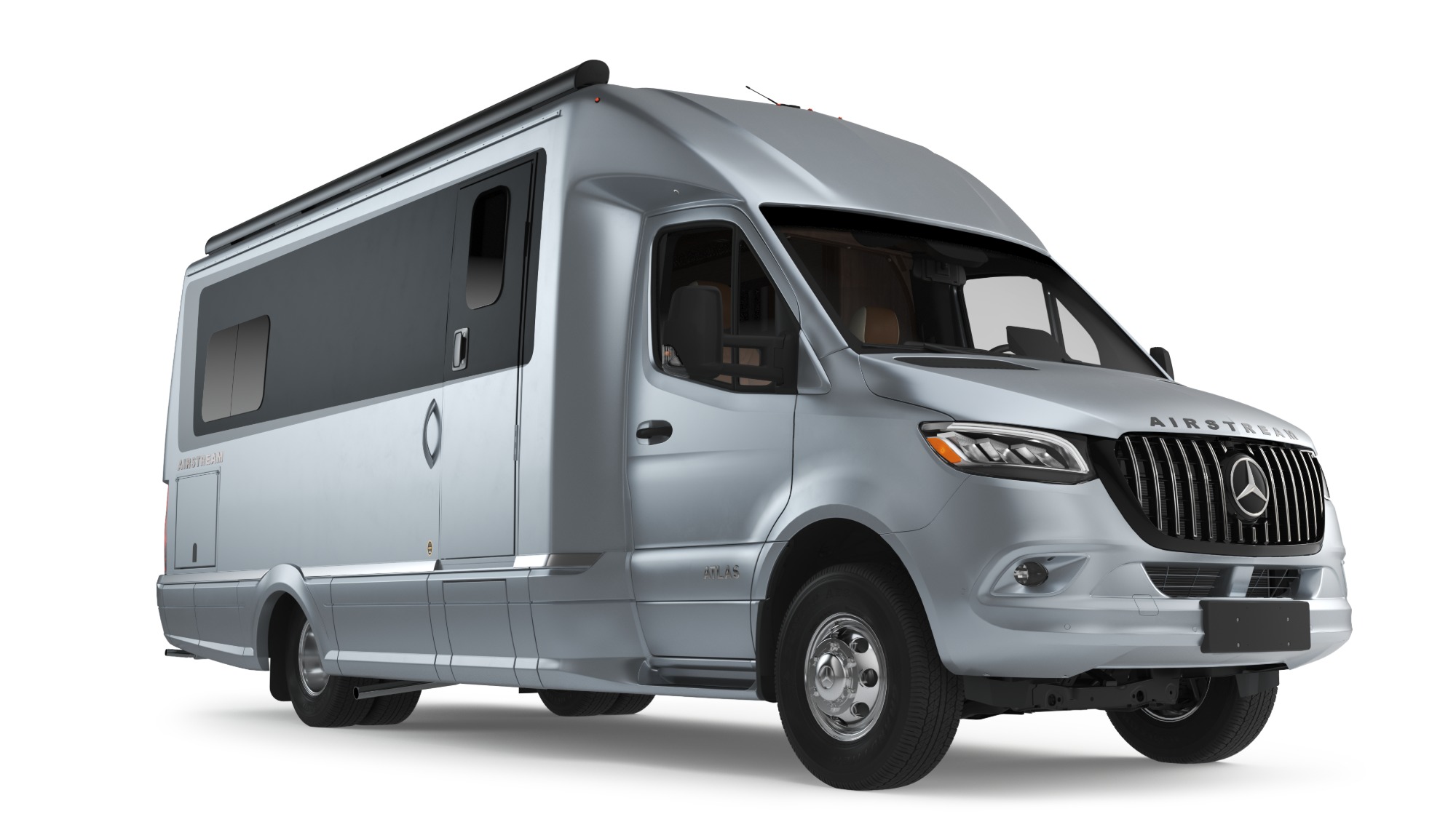 Airstream Atlas 25RT Exterior 3/4 studio