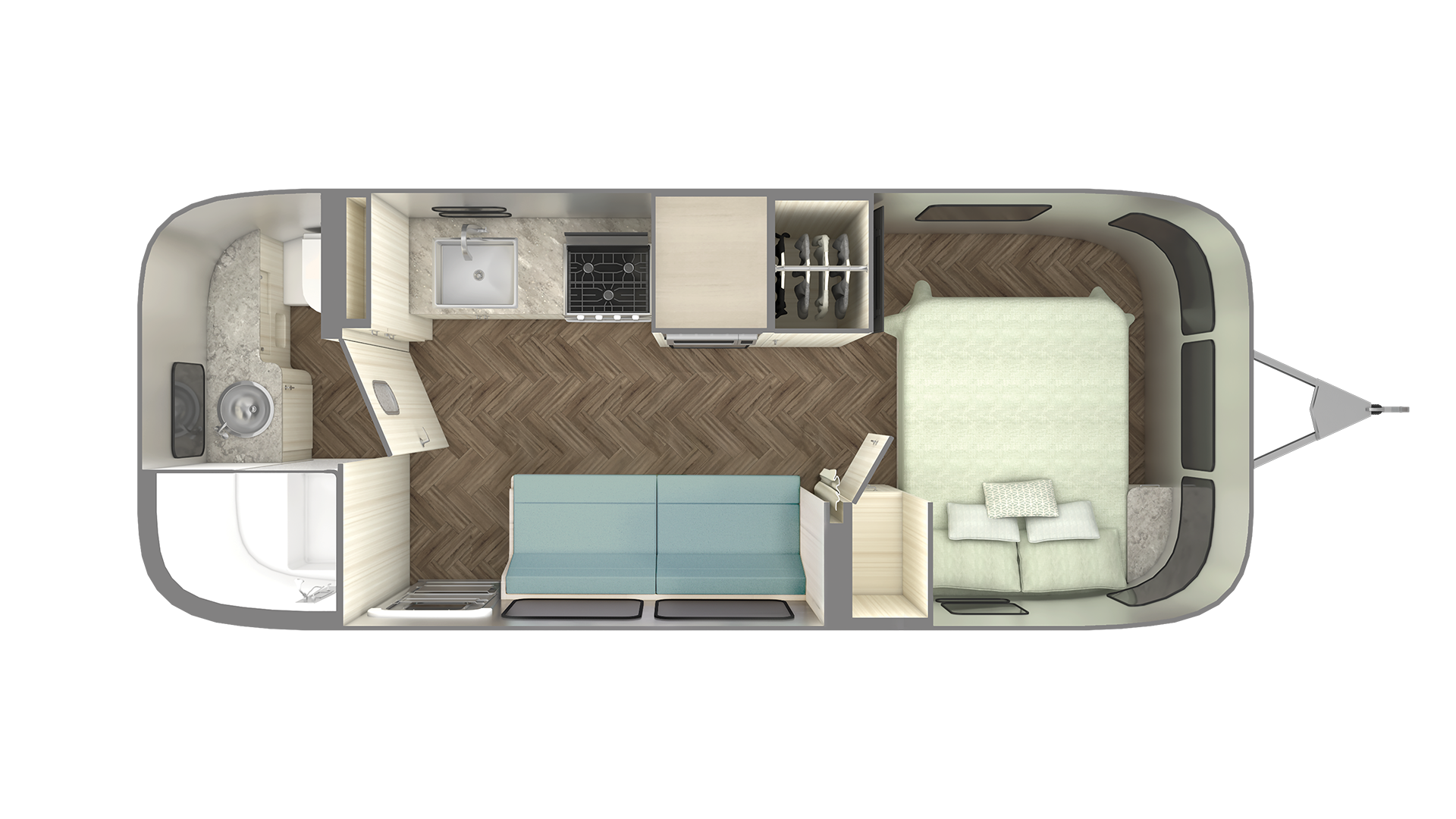 International 23FB Sofa Floor Plan