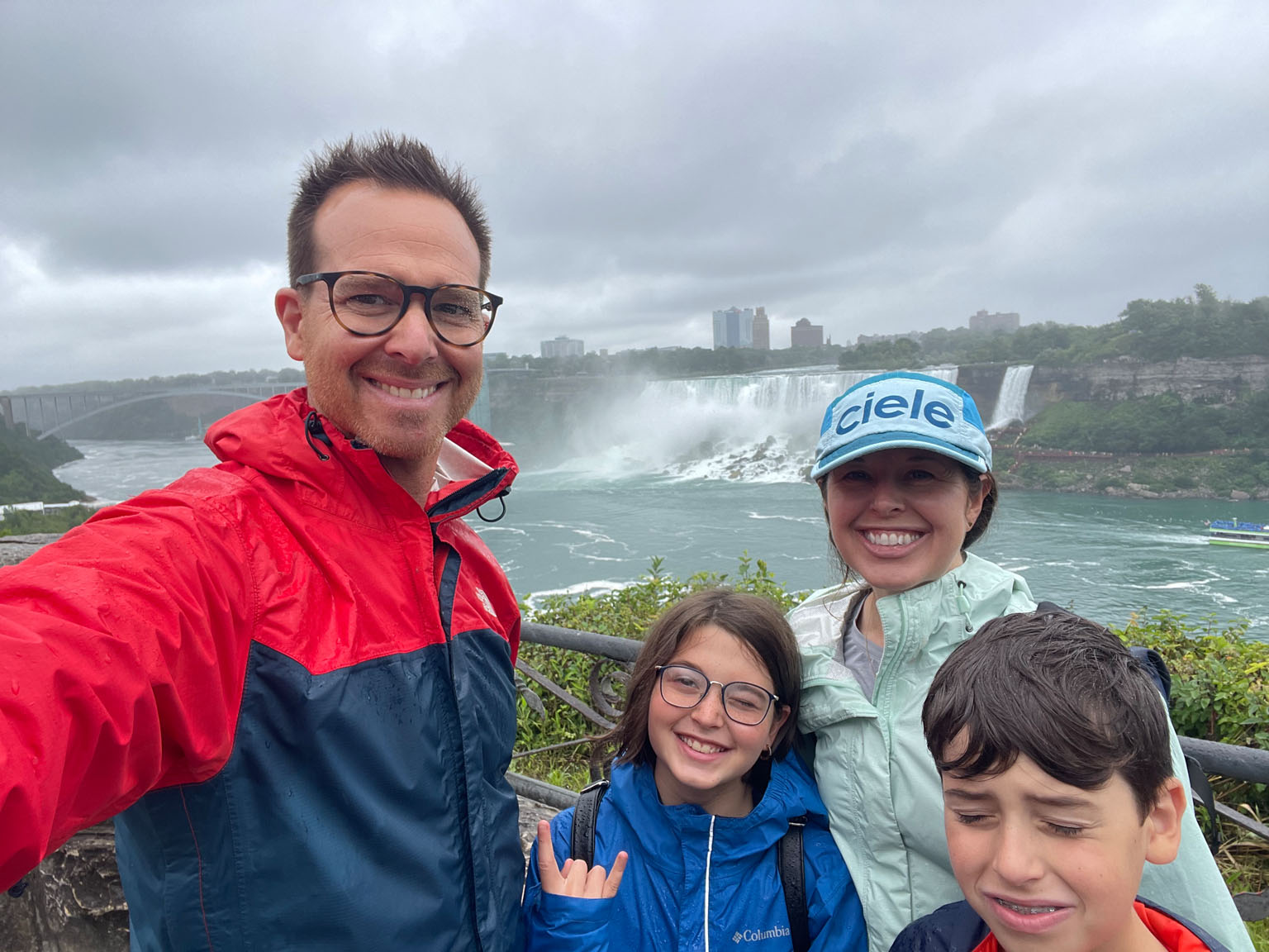 Jennifer Weiss and family